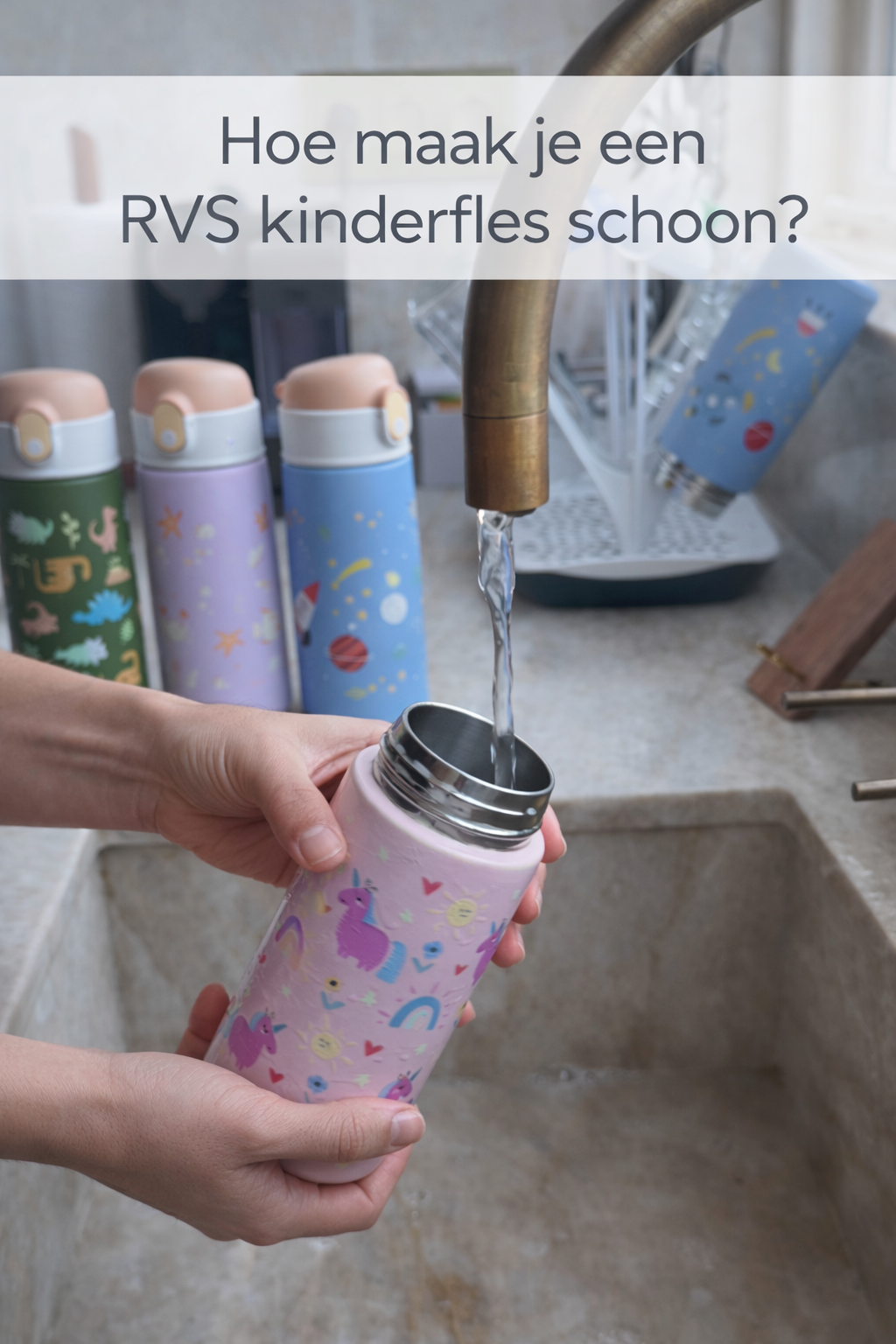 Hoe maak je een RVS kinderfles schoon? Complete uitleg & tips voor ouders