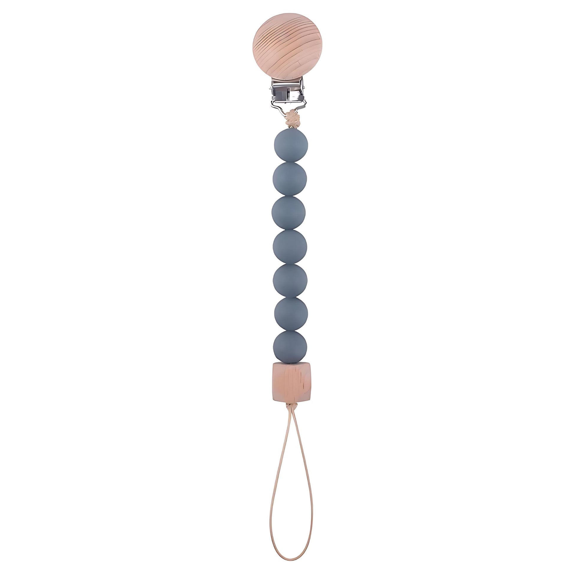 SnuggleClip - Speenkoord Blauw - Pure Luv