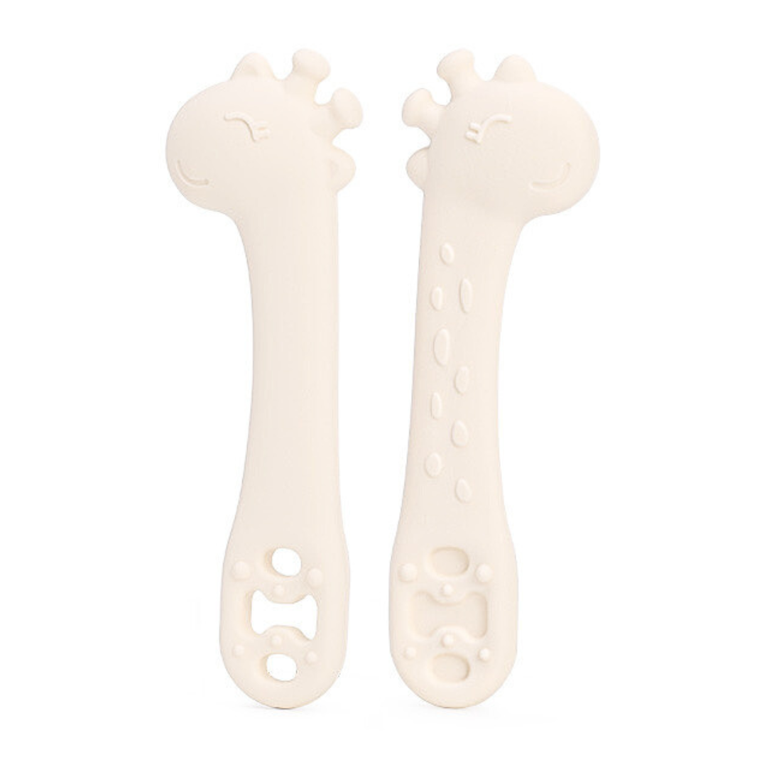 HappyGiraff Oefenlepel Crème voor Baby's - Pure Luv