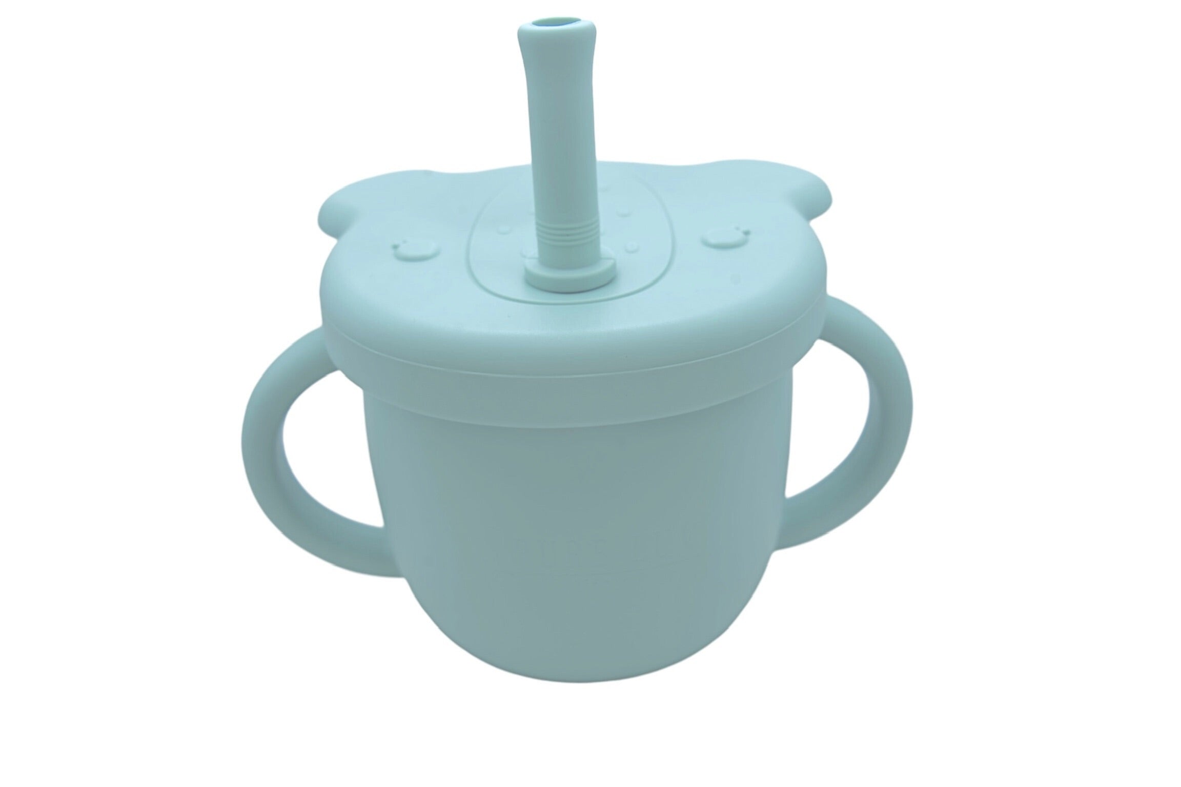 Sip & Snack 3-in-1 Beker Blauw voor Peuters en Baby's – Drink, Snack & Rietjesbeker - Pure Luv