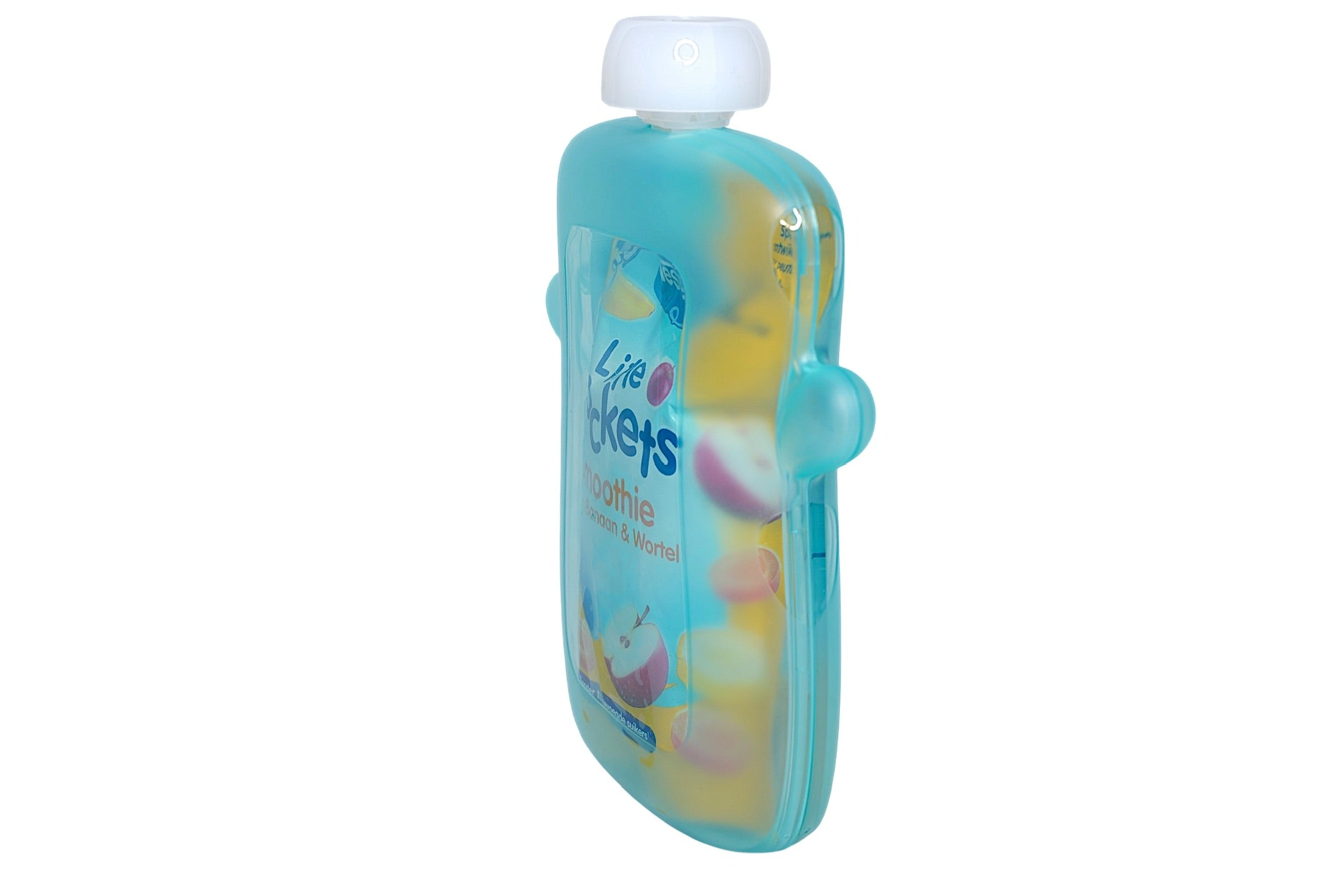 Happy Squeeze - Knijpfruit Anti-Mors Flesje Blauw - Pure Luv
