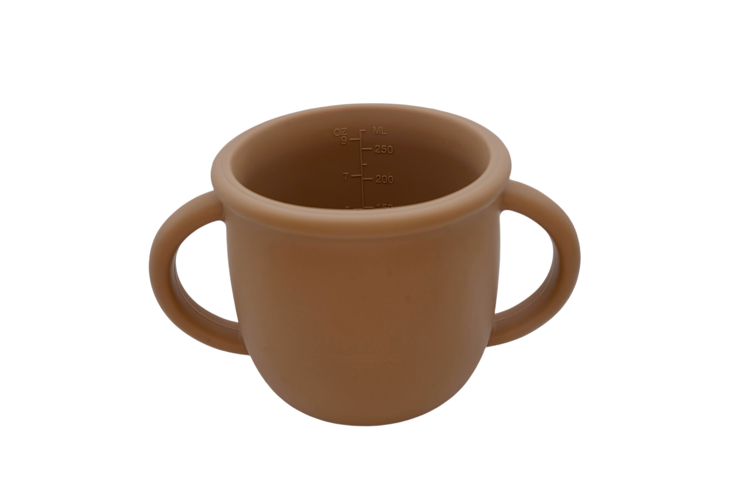 Sip & Snack 3-in-1 Beker Bruin voor Peuters en Baby's – Drink, Snack & Rietjesbeker - Pure Luv