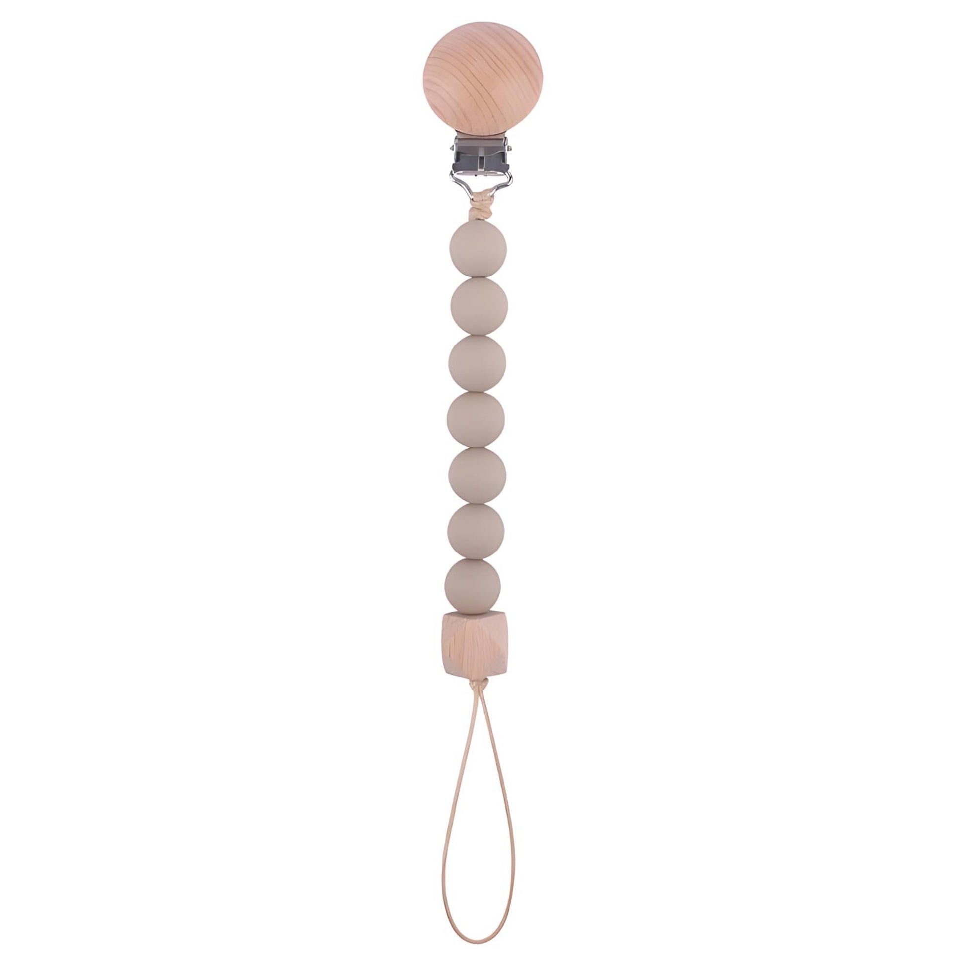 SnuggleClip - Speenkoord Beige - Pure Luv