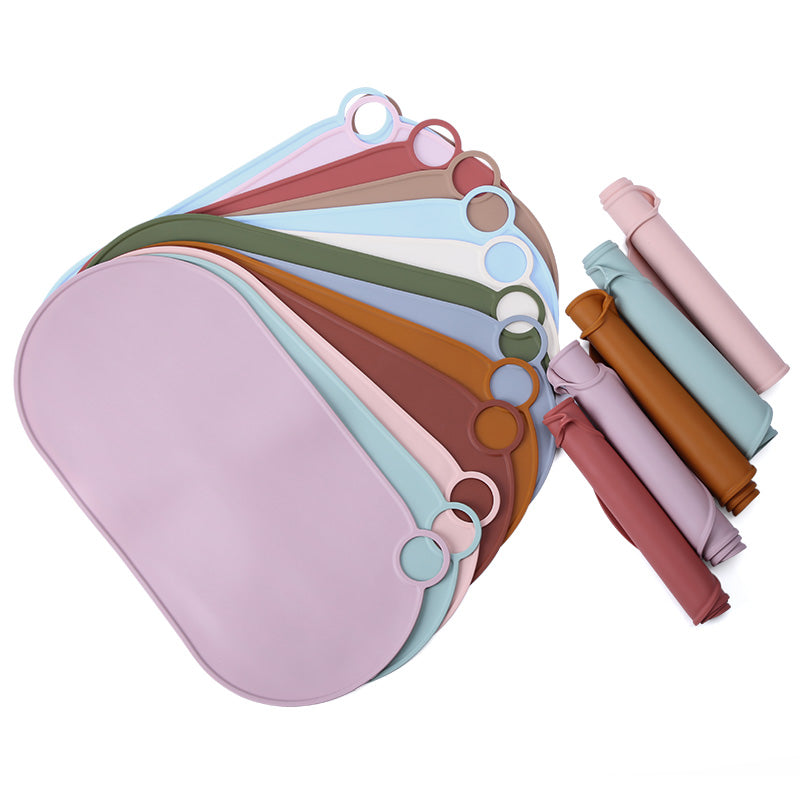 Clean & Classy Placemat Blauw voor Baby's & Peuters - Pure Luv