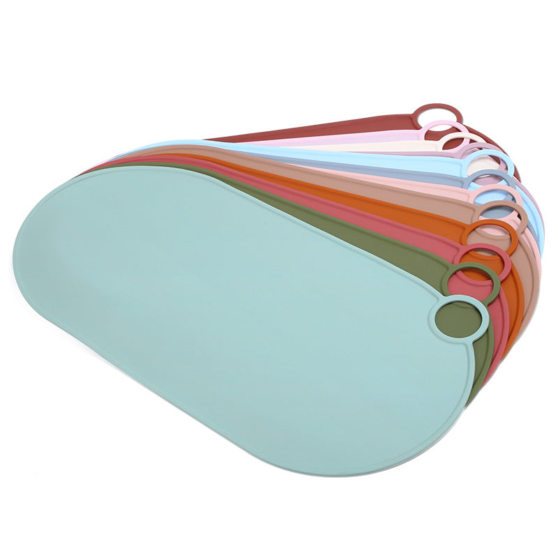 Clean & Classy Placemat Blauw voor Baby's & Peuters - Pure Luv
