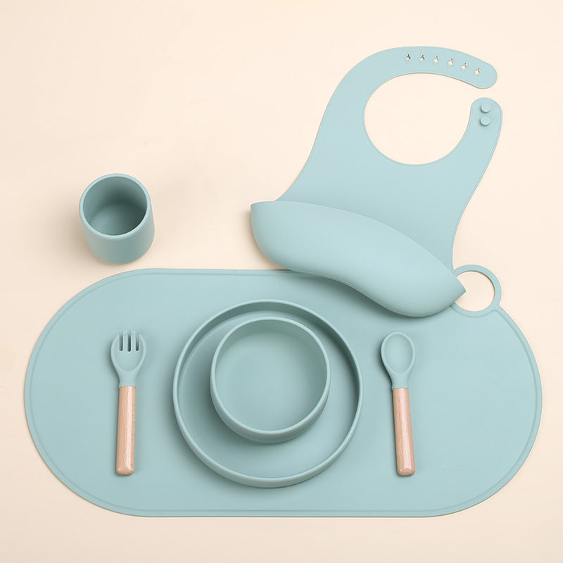 Clean & Classy Placemat Blauw voor Baby's & Peuters - Pure Luv