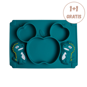 Dino Serviesset Blauw voor Peuters