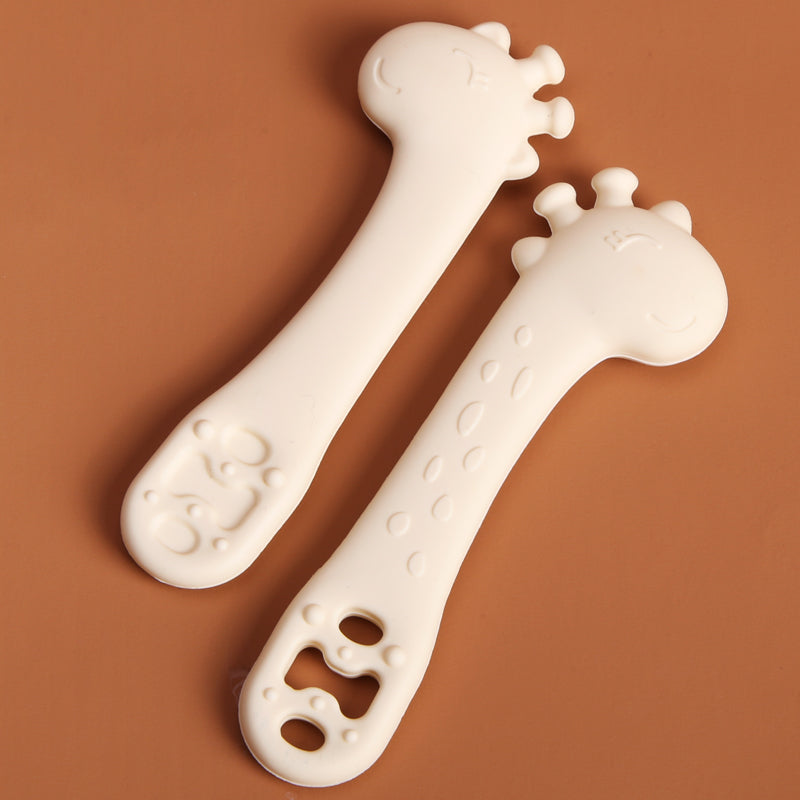 HappyGiraff Oefenlepel Crème voor Baby's - Pure Luv