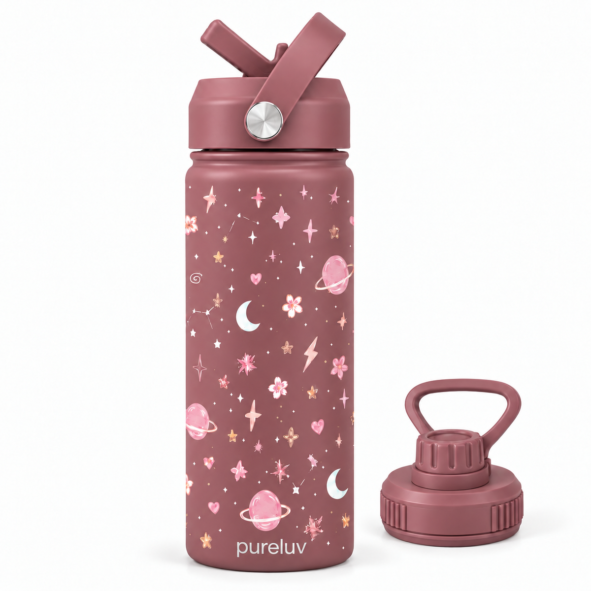DreamSip - RVS Drinkfles Oudroze | Pre-order – verzending vanaf 26 oktober