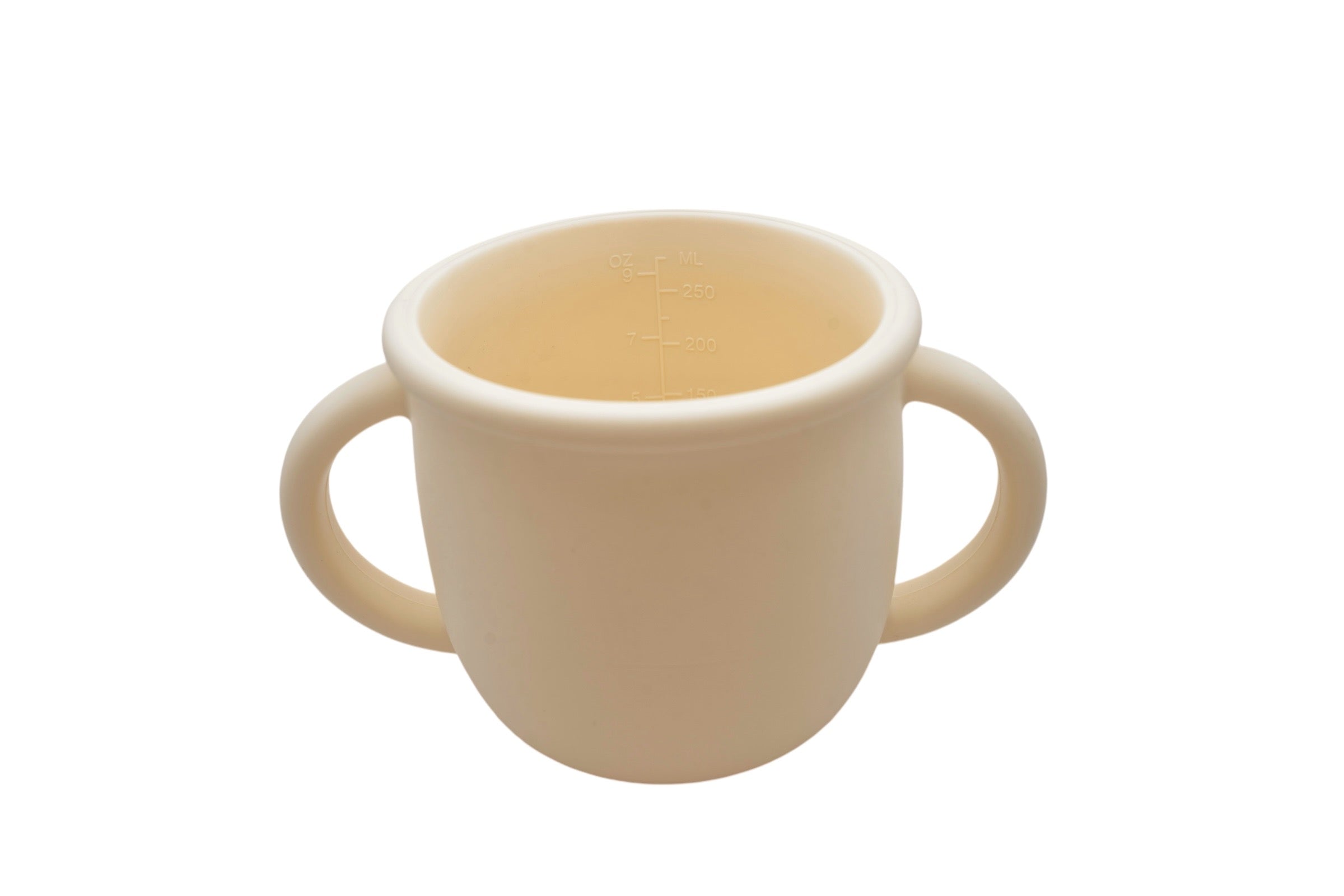 Sip & Snack 3-in-1 Beker Creme voor Peuters en Baby's – Drink, Snack & Rietjesbeker - Pure Luv