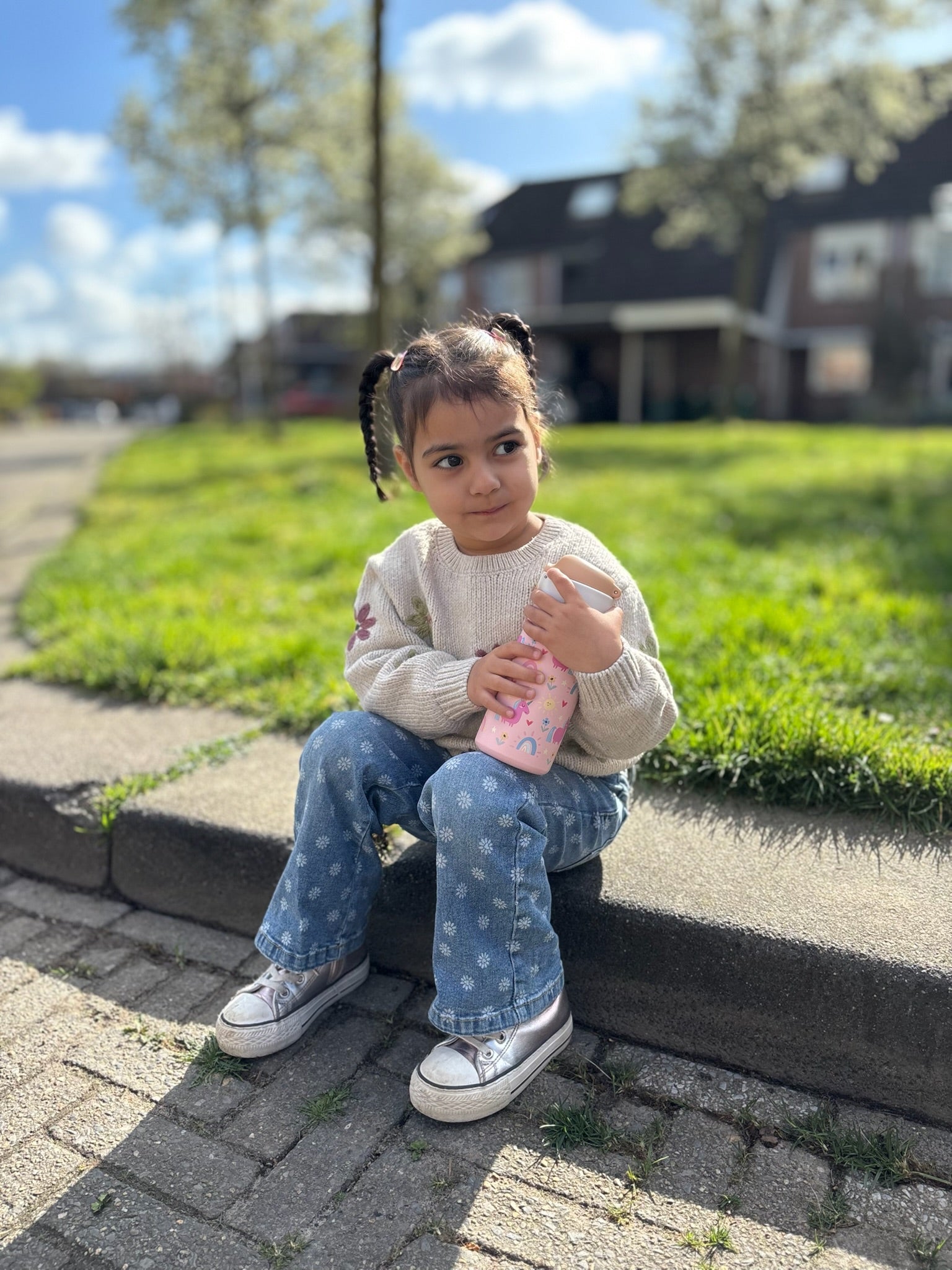 MagicSip – RVS Drinkfles voor kinderen met rietje