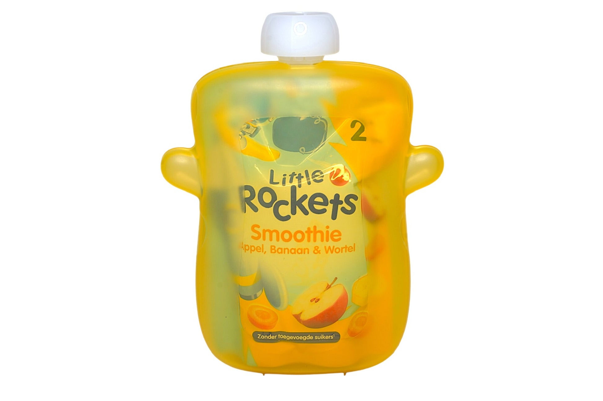 Happy Squeeze - Knijpfruit Anti-Mors Flesje Geel - Pure Luv