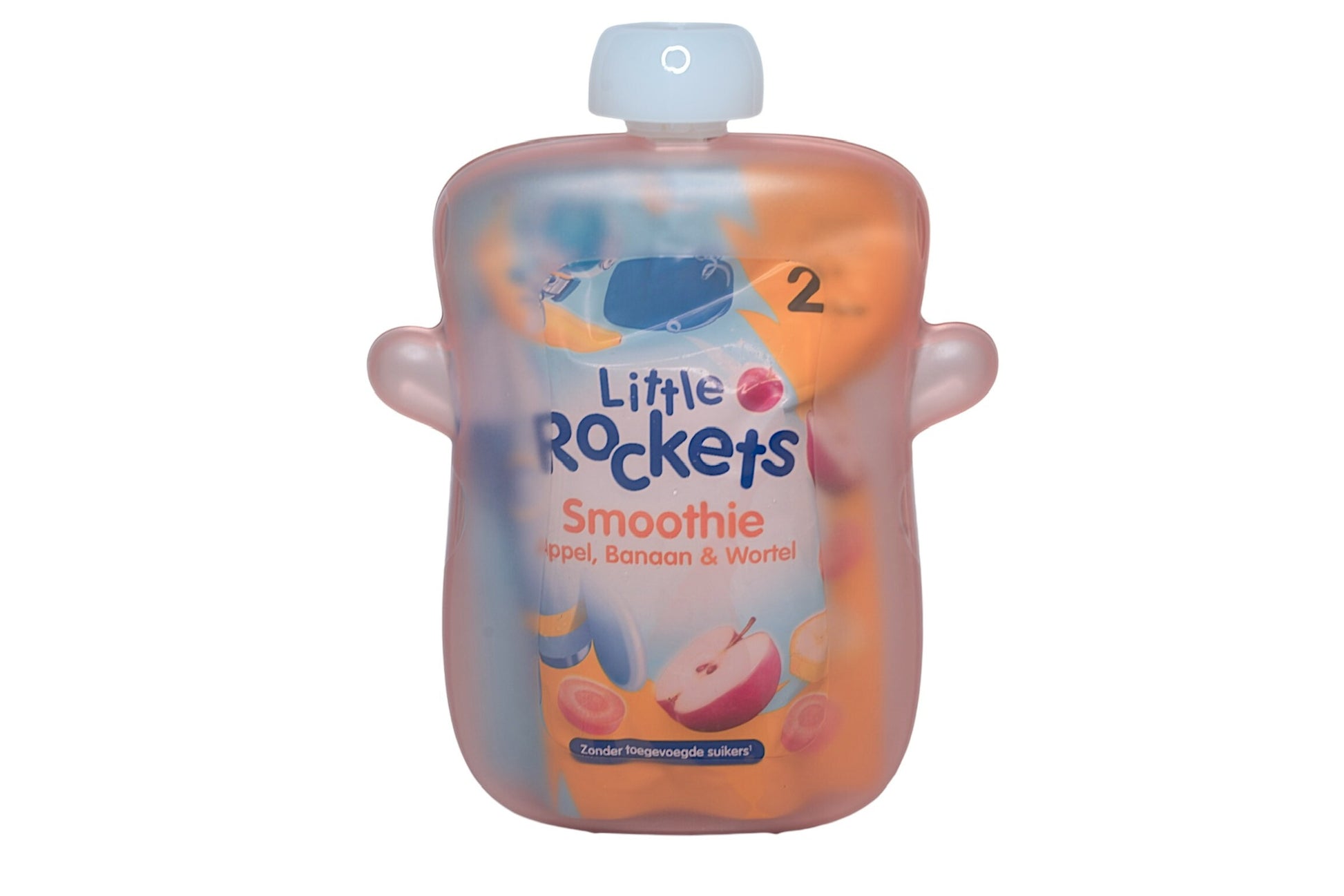 Happy Squeeze - Knijpfruit Anti-Mors Flesje Roze - Pure Luv#kleur_roze