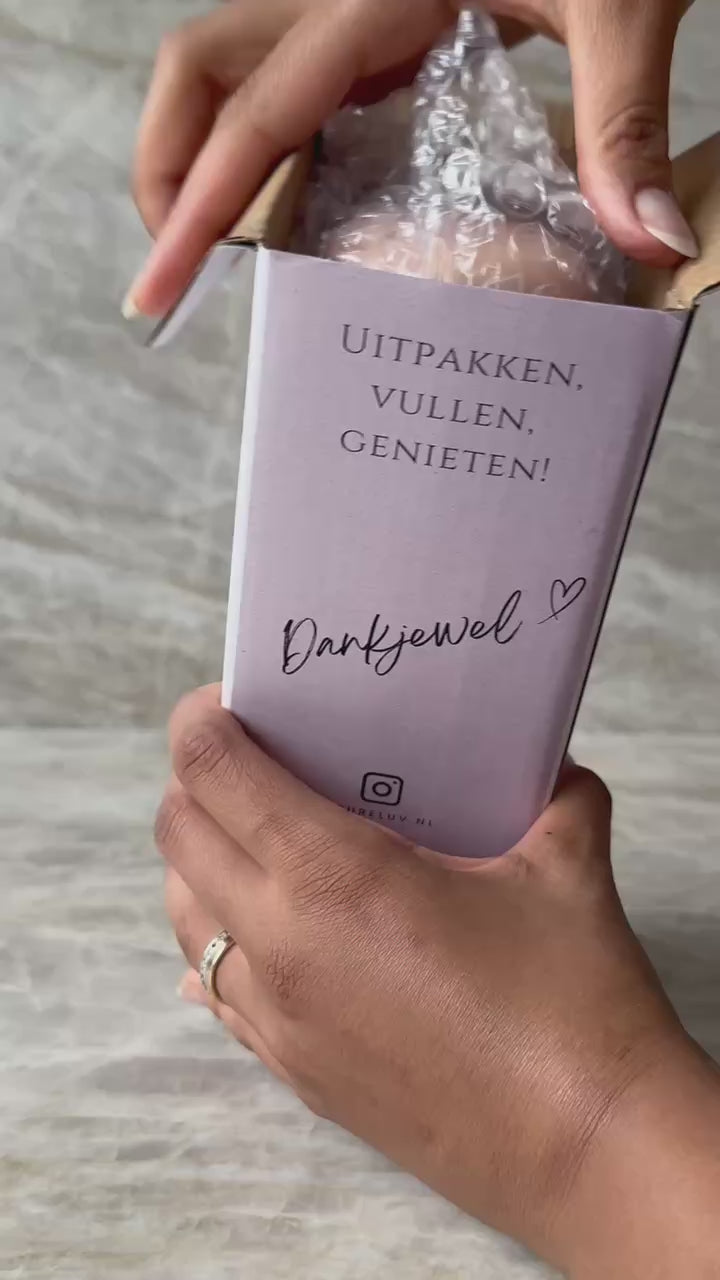 OceanSip - RVS Drinkfles voor kinderen met rietje